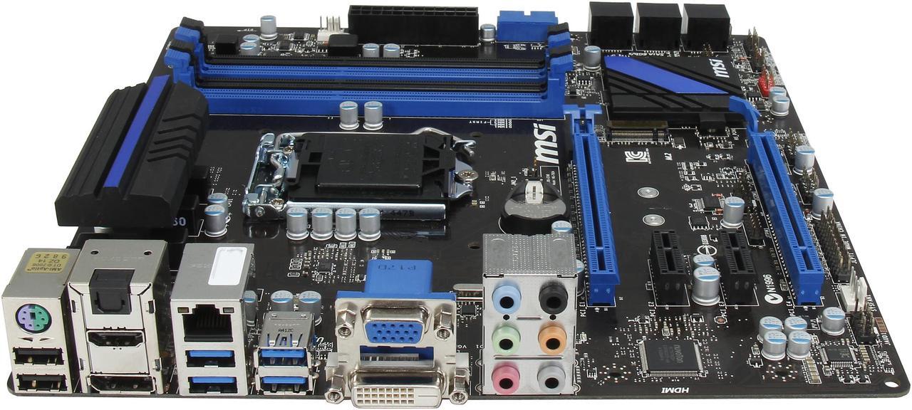 Alt view image 3 of 5 - MSI H97M-G43 LGA 1150 Intel H97 HDMI USB 3.0 Micro ATX Intel Motherboard