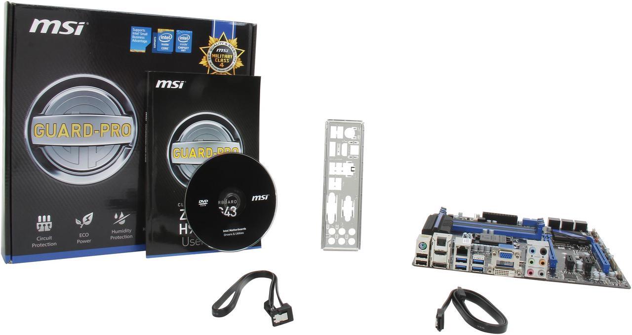 Alt view image 6 of 5 - MSI H97M-G43 LGA 1150 Intel H97 HDMI USB 3.0 Micro ATX Intel Motherboard