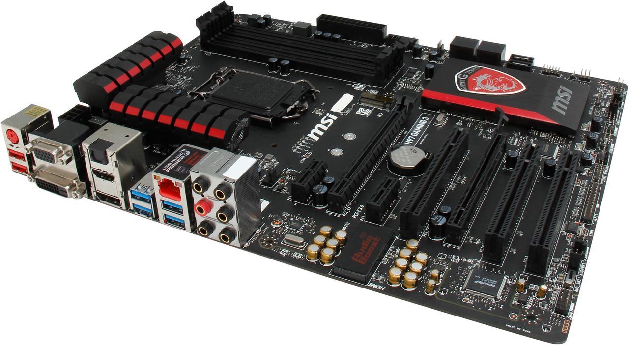 MSI MSI Gaming H97 GAMING 3 LGA 1150 Intel H97 HDMI SATA 6Gb/s USB 3.0 ATX Intel Motherboard