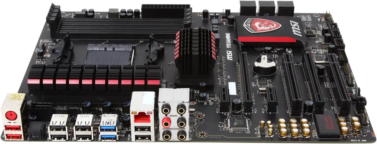 Alt view image 3 of 5 - MSI Gaming 970 Gaming AM3+/AM3 AMD 970 and SB950 SATA 6Gb/s USB 3.0 ATX AMD Motherboard