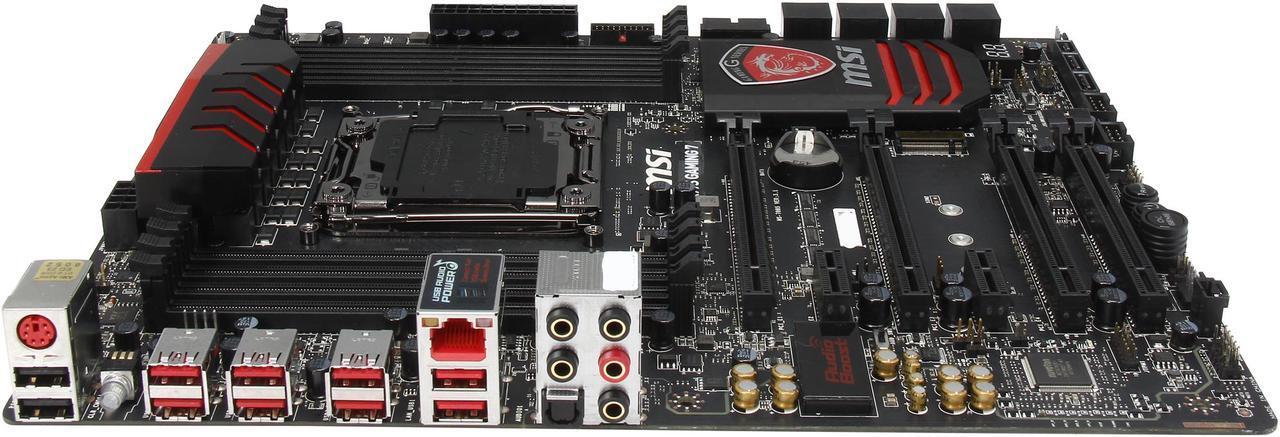 Alt view image 2 of 5 - MSI MSI Gaming X99S Gaming 7 LGA 2011-v3 Intel X99 SATA 6Gb/s USB 3.0 ATX Intel Motherboard