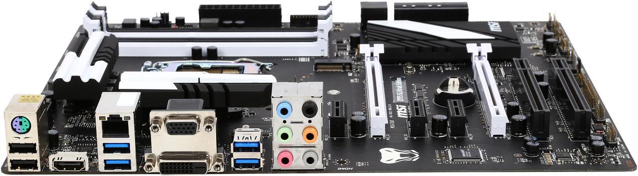 Alt view image 3 of 5 - MSI Z97S SLI Krait Edition LGA 1150 Intel Z97 HDMI SATA 6Gb/s USB 3.0 ATX Intel Motherboard
