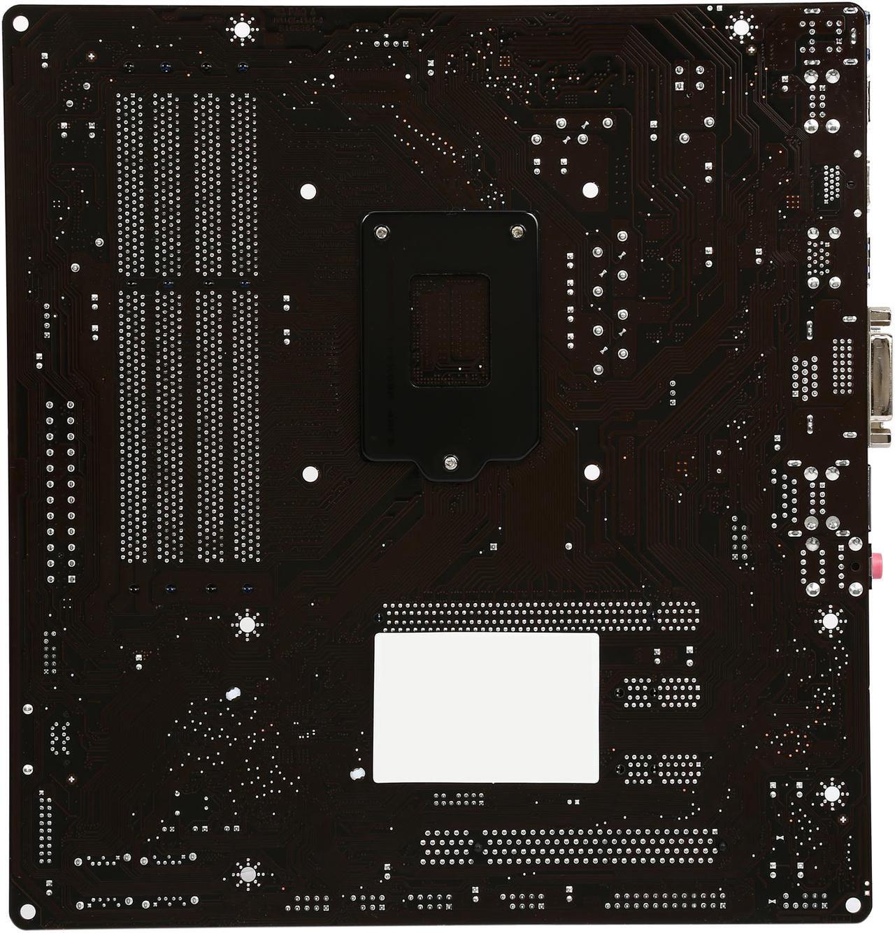 Alt view image 5 of 5 - MSI B85M-E45 LGA 1150 Intel B85 HDMI USB 3.0 Micro ATX Intel Motherboard