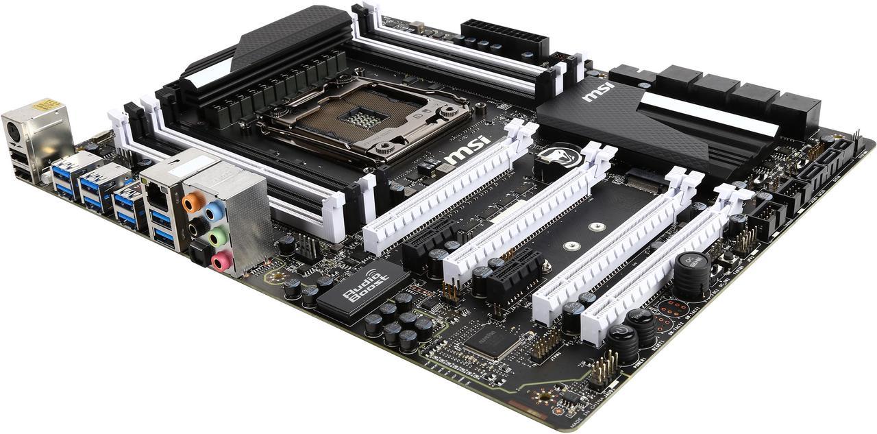 MSI X99A SLI KRAIT EDITION LGA 2011-v3 Intel X99 SATA 6Gb/s USB 3.1 USB 3.0 ATX Intel Motherboard