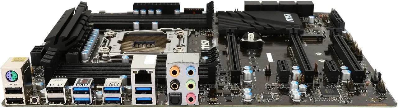 Alt view image 3 of 5 - MSI X99A Raider LGA 2011-v3 Intel X99 USB 3.1 USB 3.0 ATX Intel Motherboard