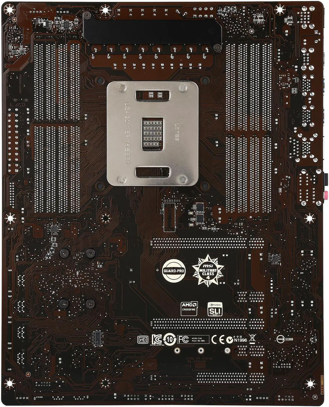 Alt view image 5 of 5 - MSI X99A Raider LGA 2011-v3 Intel X99 USB 3.1 USB 3.0 ATX Intel Motherboard