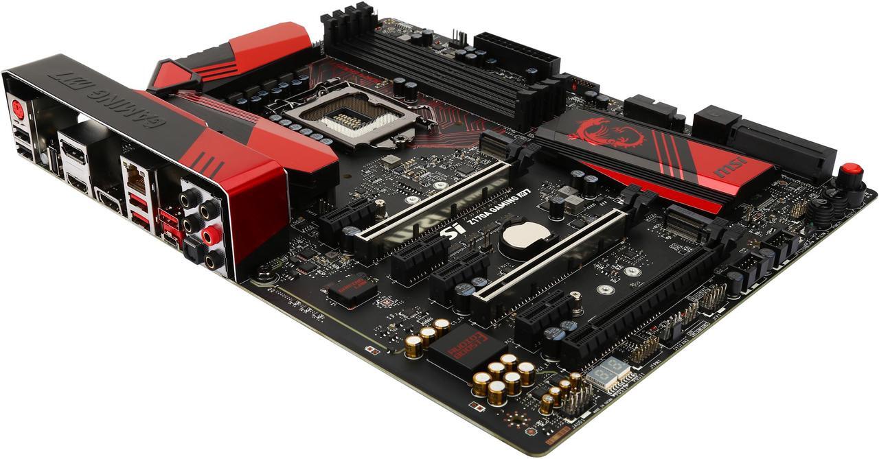 Main image of MSI Z170A GAMING M7 LGA 1151 Intel Z170 HDMI SATA 6Gb/s USB 3.1 ATX Intel Motherboard
