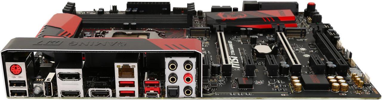 Alt view image 3 of 5 - MSI Z170A GAMING M7 LGA 1151 Intel Z170 HDMI SATA 6Gb/s USB 3.1 ATX Intel Motherboard