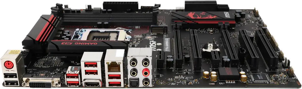 Alt view image 3 of 5 - MSI Z170A GAMING M3 LGA 1151 Intel Z170 HDMI USB 3.1 ATX Intel Motherboard