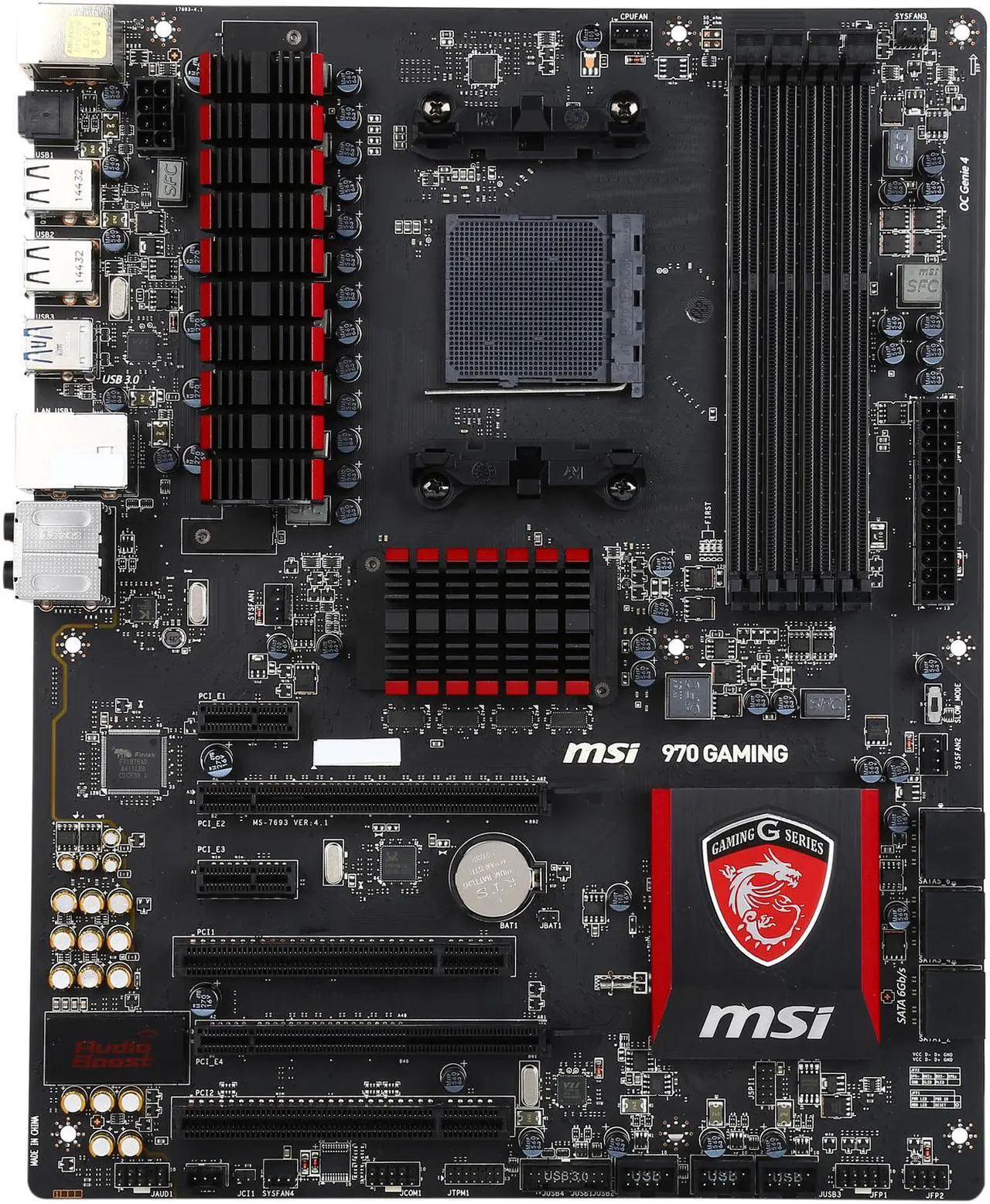 Alt view image 3 of 5 - MSI 970 GAMING-R AM3+ AMD 970 USB 3.0 ATX AMD Motherboard