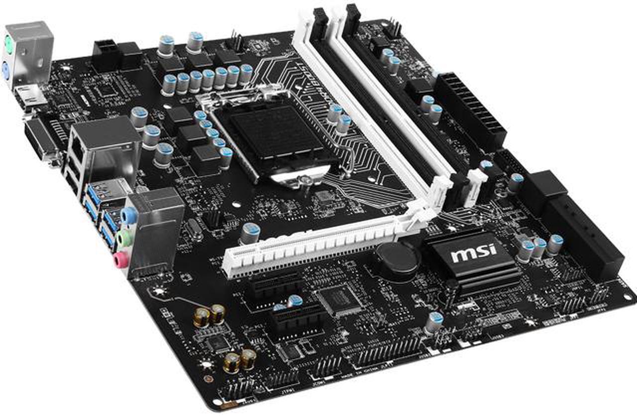 Main image of MSI MSI Gaming B150M BAZOOKA LGA 1151 Intel B150 HDMI SATA 6Gb/s USB 3.1 Micro ATX Intel Motherboard