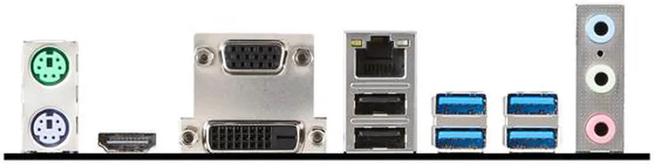 Alt view image 4 of 5 - MSI H170M PRO-VDH LGA 1151 Intel H170 HDMI SATA 6Gb/s USB 3.1 Micro ATX Intel Motherboard