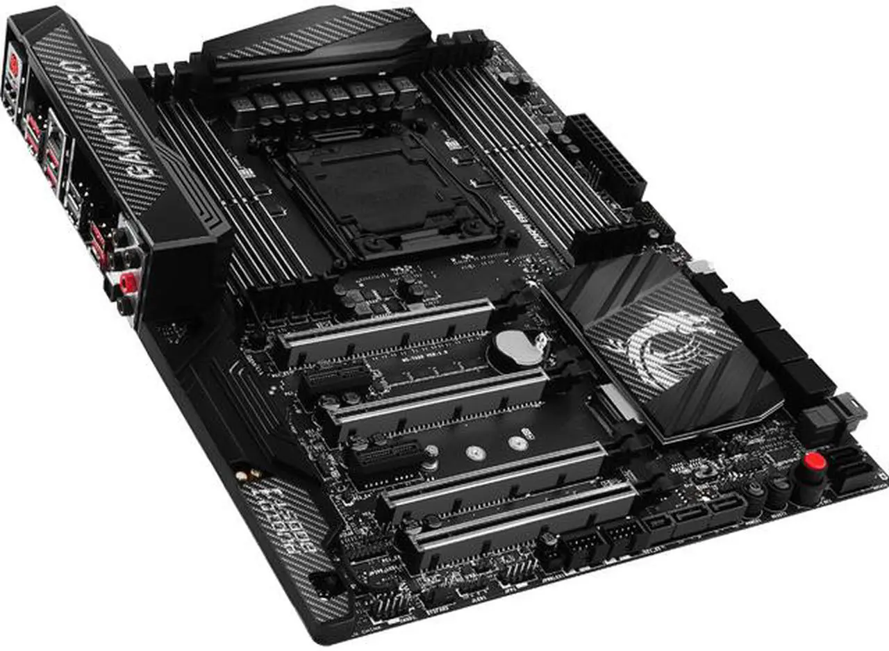 Main image of MSI X99A GAMING PRO CARBON LGA 2011-v3 Intel X99 USB 3.1 ATX Intel Motherboard