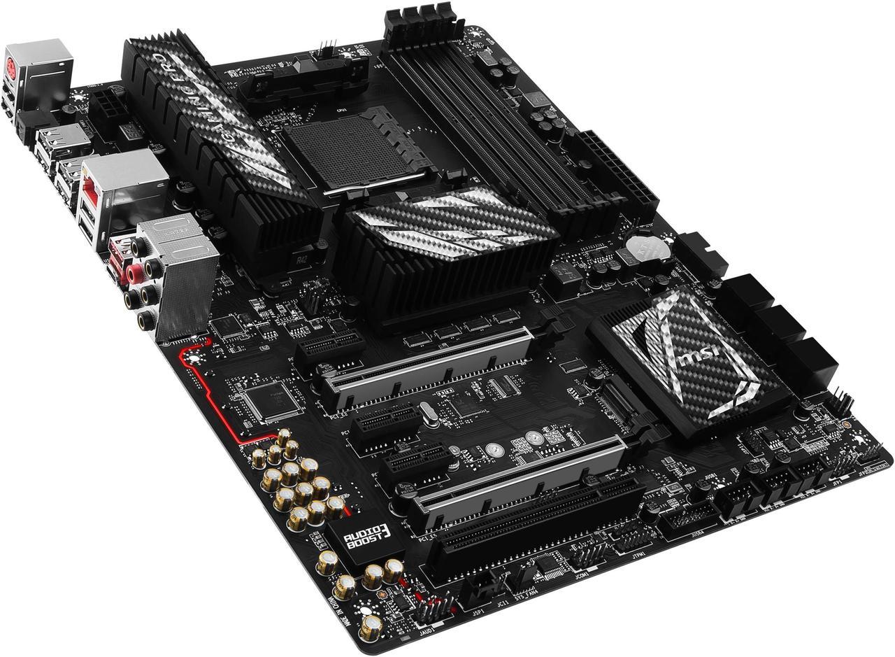 MSI 970A GAMING PRO CARBON AM3+/AM3 AMD 970 & SB950 SATA 6Gb/s USB 3.1 ATX Motherboards - AMD