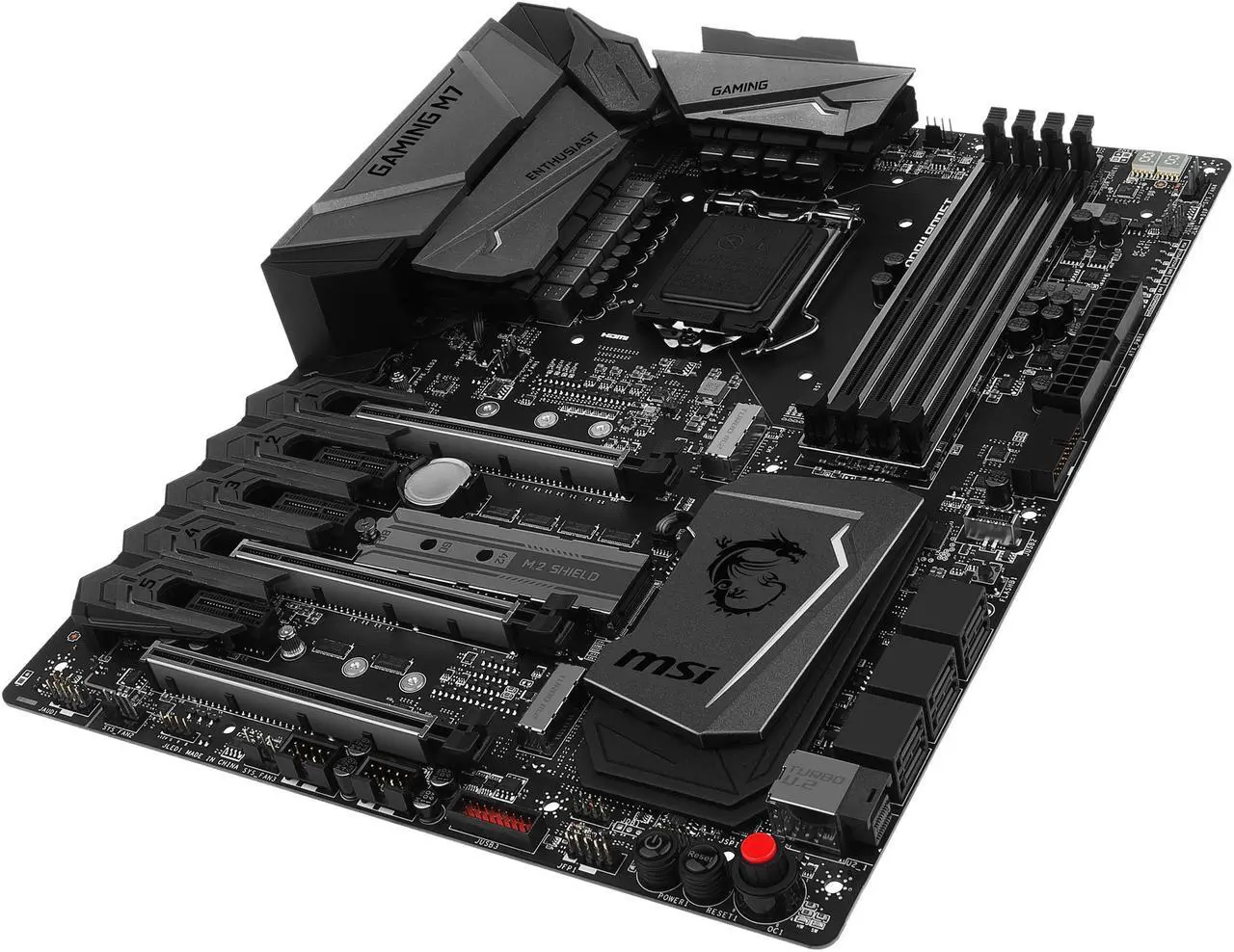 Alt view image 3 of 7 - MSI Z270 GAMING M7 LGA 1151 Intel Z270 HDMI SATA 6Gb/s USB 3.1 ATX Intel Motherboards