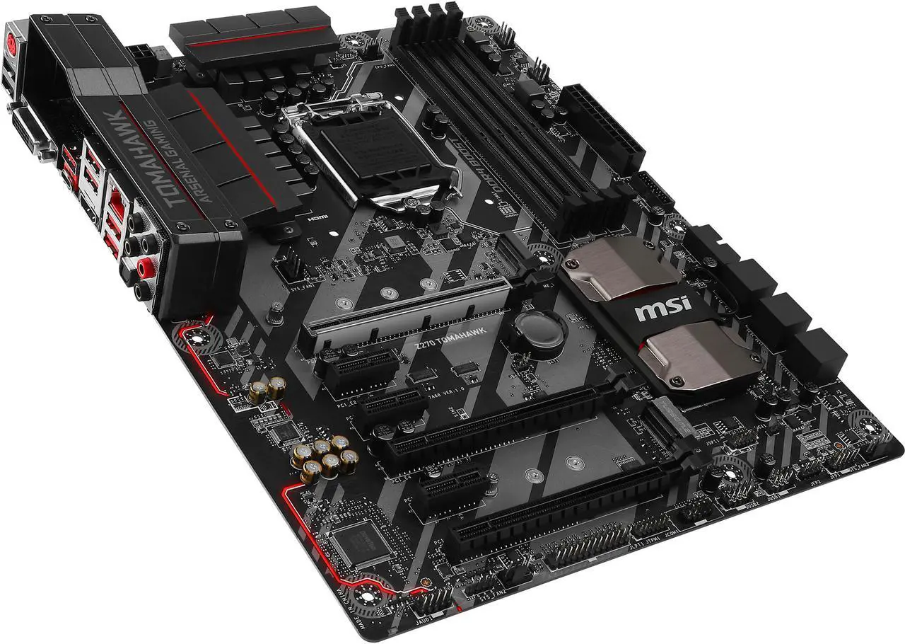 Main image of MSI Z270 TOMAHAWK LGA 1151 Intel Z270 HDMI USB 3.1 ATX Intel Motherboard