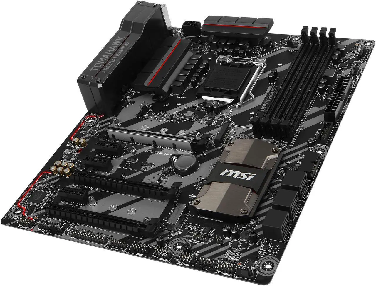 Alt view image 3 of 14 - MSI Z270 TOMAHAWK LGA 1151 Intel Z270 HDMI USB 3.1 ATX Intel Motherboard