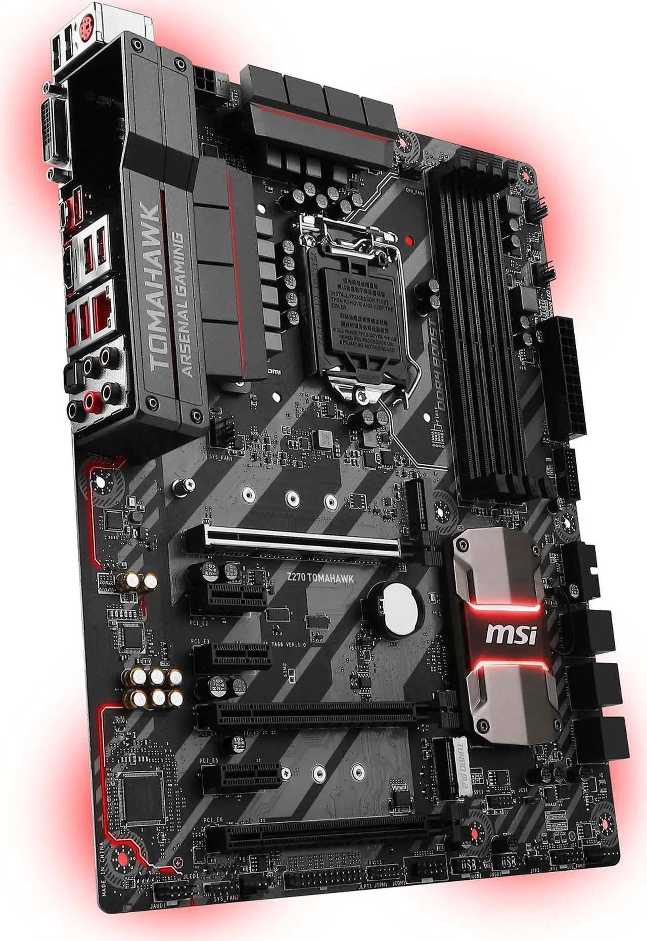 Alt view image 8 of 14 - MSI Z270 TOMAHAWK LGA 1151 Intel Z270 HDMI USB 3.1 ATX Intel Motherboard
