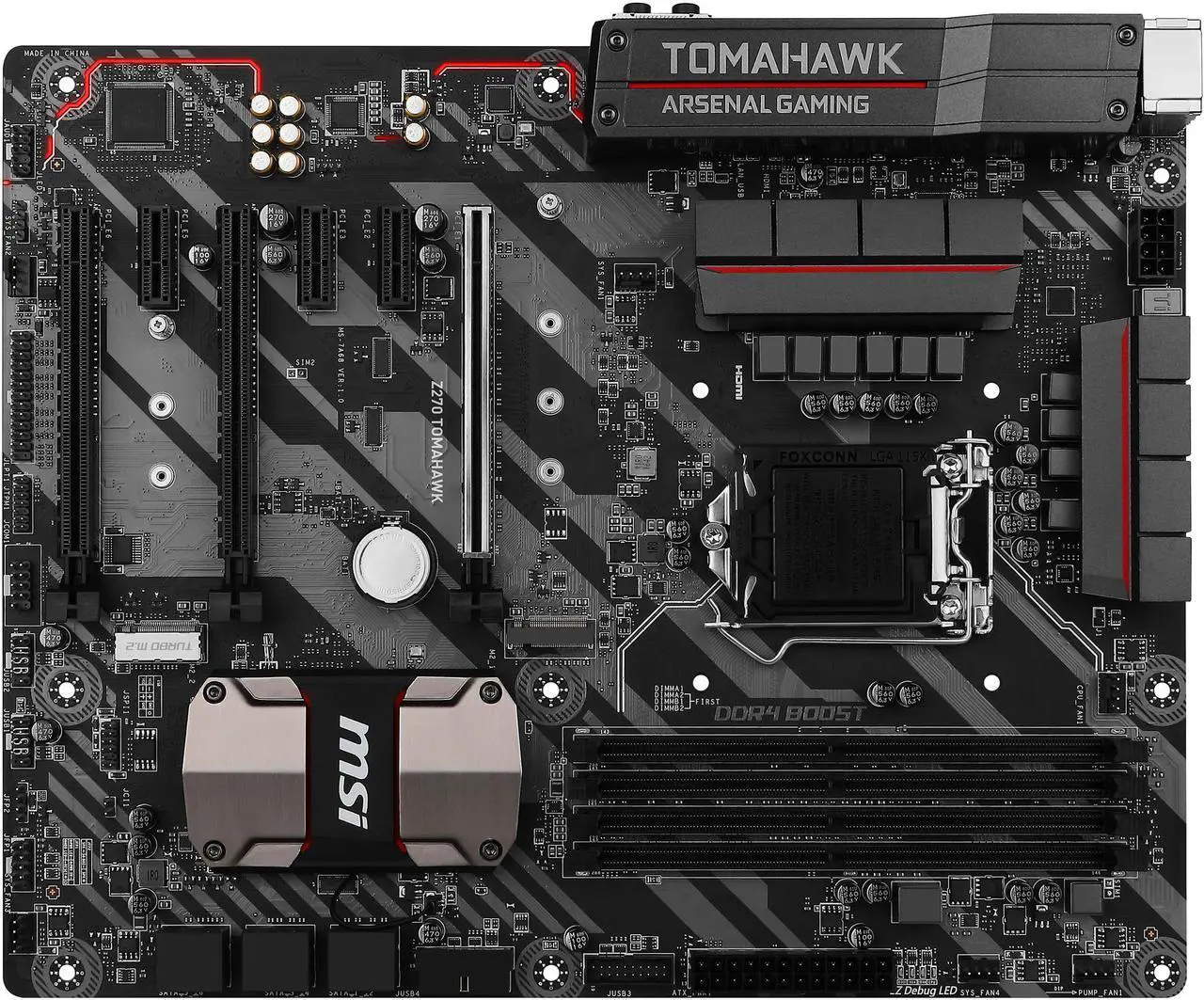 Alt view image 5 of 14 - MSI Z270 TOMAHAWK LGA 1151 Intel Z270 HDMI USB 3.1 ATX Intel Motherboard