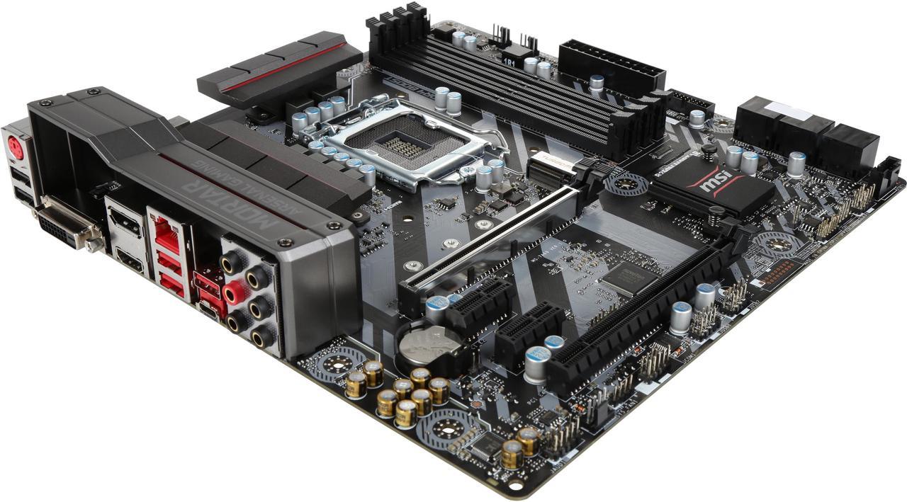 MSI B250M MORTAR LGA 1151 Intel B250 Micro ATX Motherboards - Intel