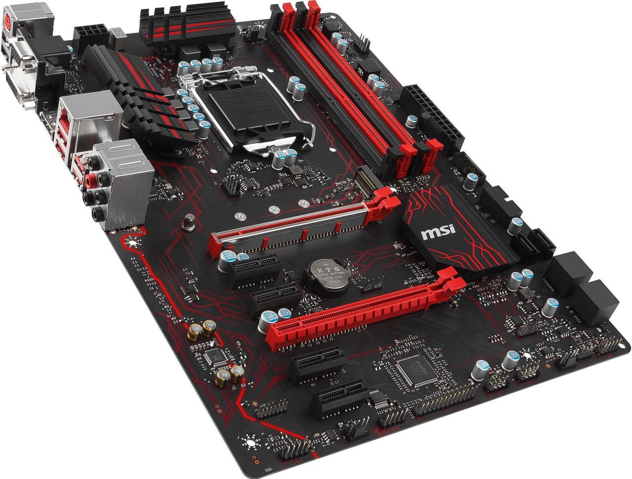 Main image of MSI Z270 GAMING PLUS LGA 1151 Intel Z270 SATA 6Gb/s USB 3.1 ATX Intel Motherboard