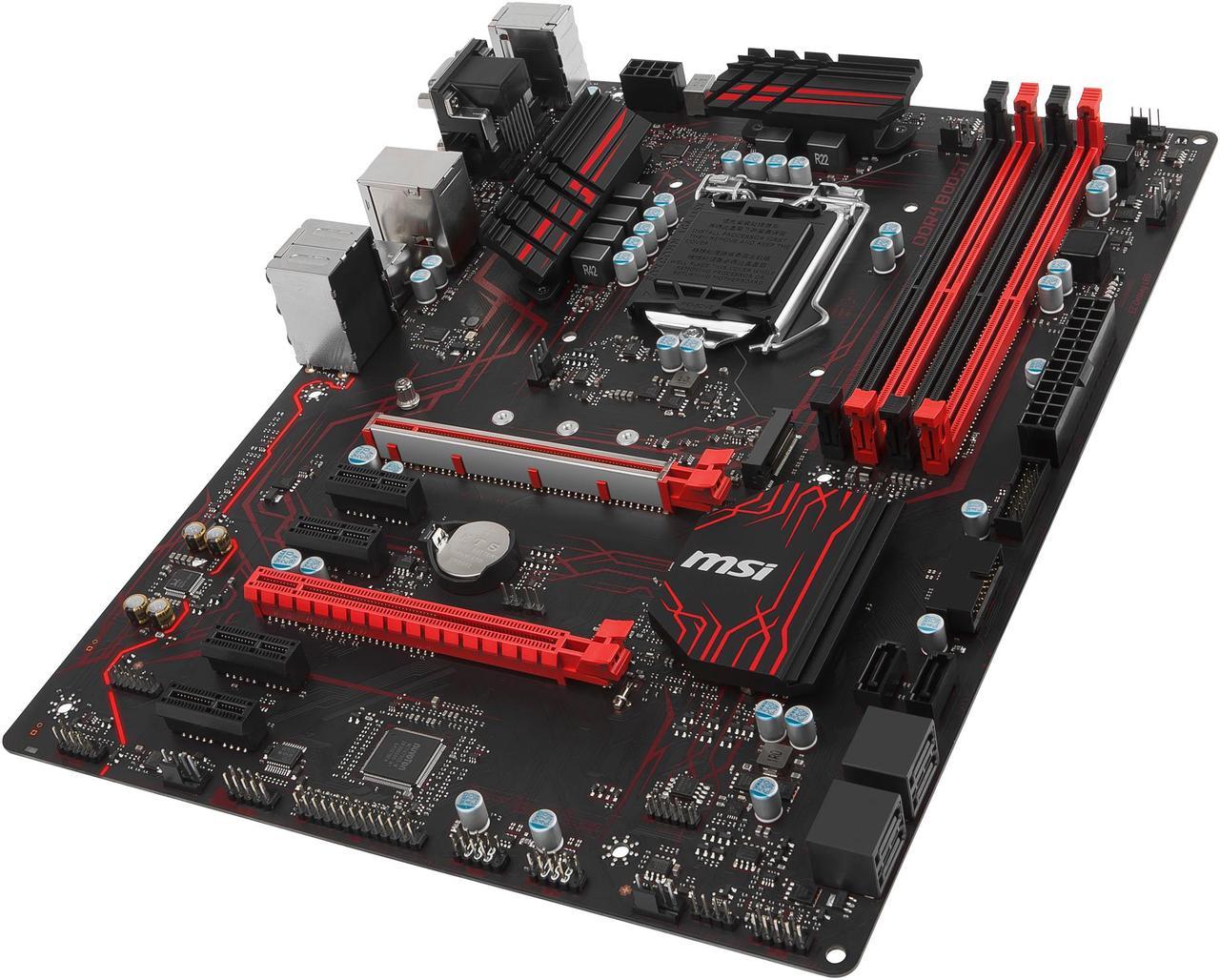 Alt view image 2 of 7 - MSI Z270 GAMING PLUS LGA 1151 Intel Z270 SATA 6Gb/s USB 3.1 ATX Intel Motherboard