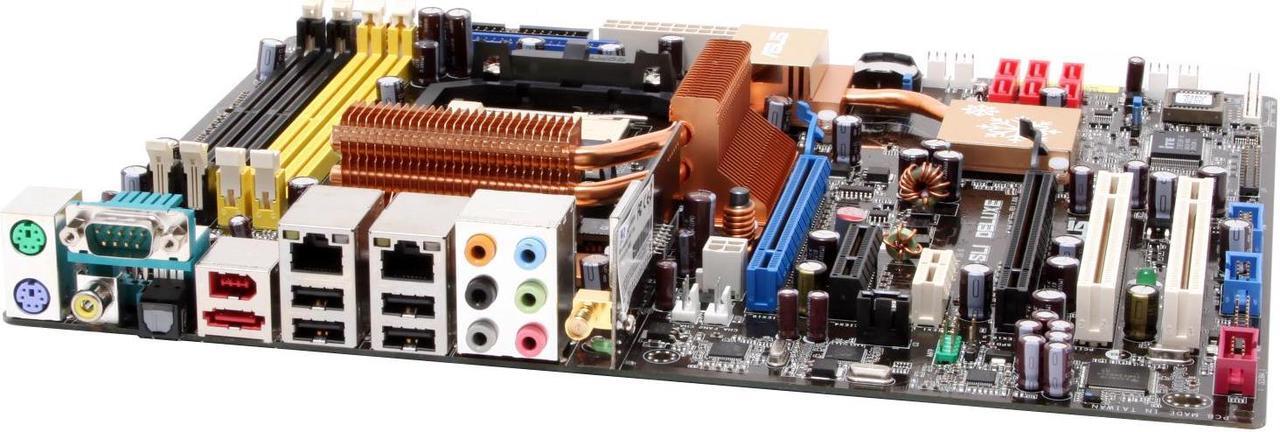 Main image of ASUS M2N32-SLI Deluxe Wireless Edition AM2 NVIDIA nForce 590 SLI MCP ATX AMD Motherboard