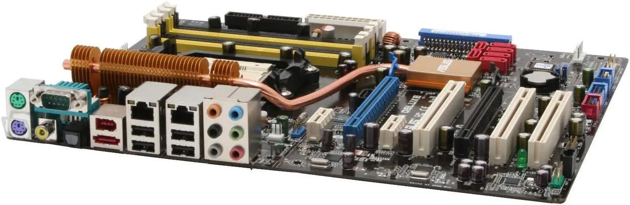 Main image of ASUS M2N-SLI Deluxe AM2 NVIDIA nForce 570 SLI MCP ATX AMD Motherboard