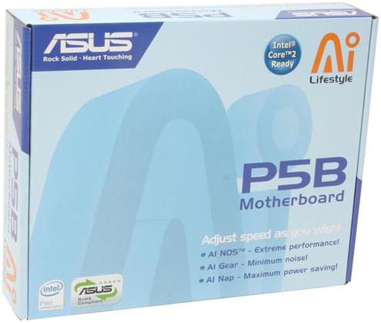 Alt view image 5 of 5 - ASUS P5B LGA 775 Intel P965 Express ATX Intel Motherboard