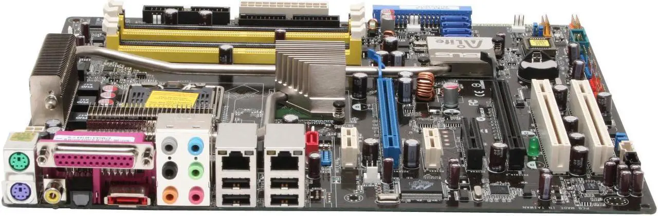 Alt view image 2 of 5 - ASUS P5N32-SLI SE Deluxe LGA 775 NVIDIA nForce4 SLI x 16 ATX Intel Motherboard