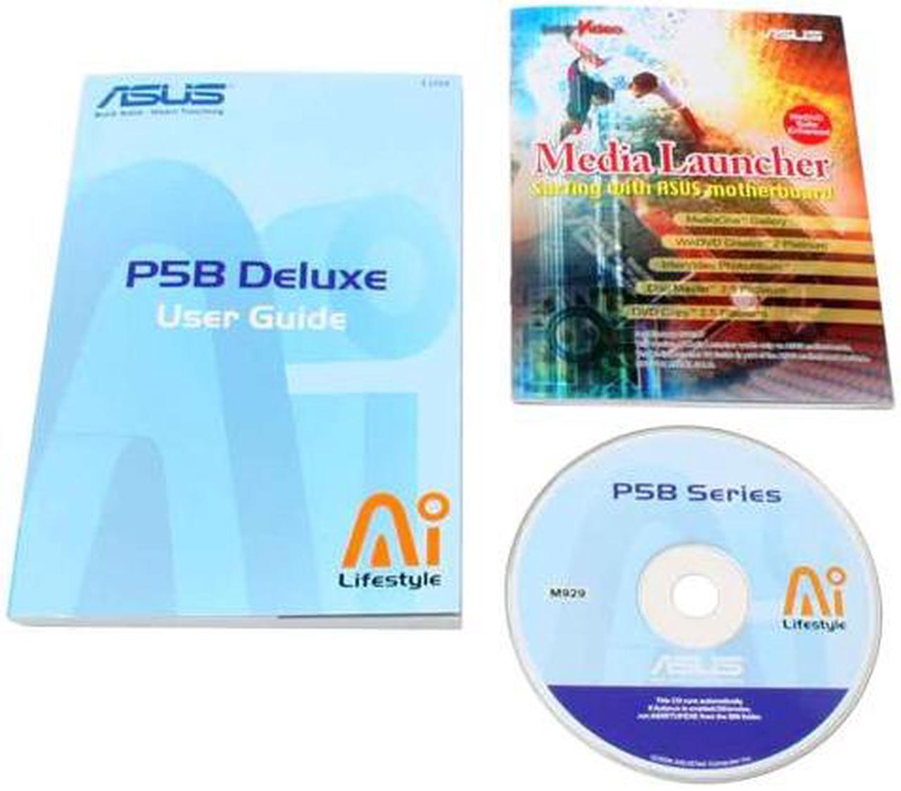 Alt view image 9 of 10 - ASUS P5B Deluxe LGA 775 Intel P965 Express ATX Intel Motherboard