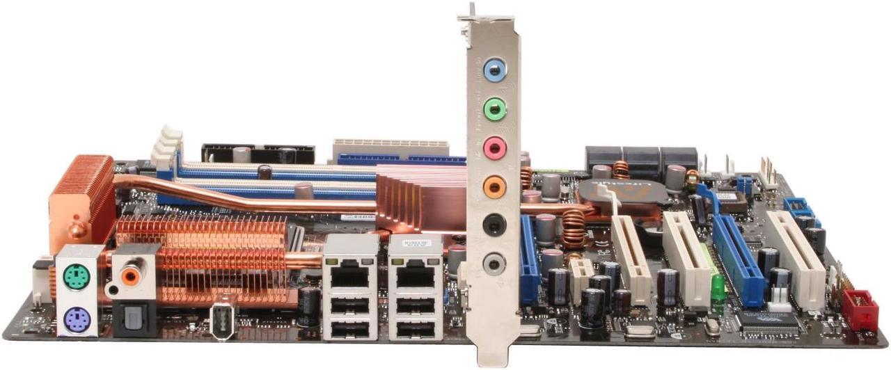 Alt view image 2 of 7 - ASUS P5N32-E SLI LGA 775 NVIDIA nForce 680i SLI ATX Intel Motherboard