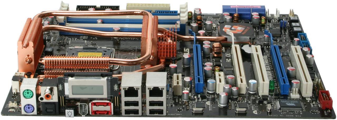Alt view image 3 of 17 - ASUS Striker Extreme LGA 775 NVIDIA nForce 680i SLI ATX The Ultimate Gaming Motherboard