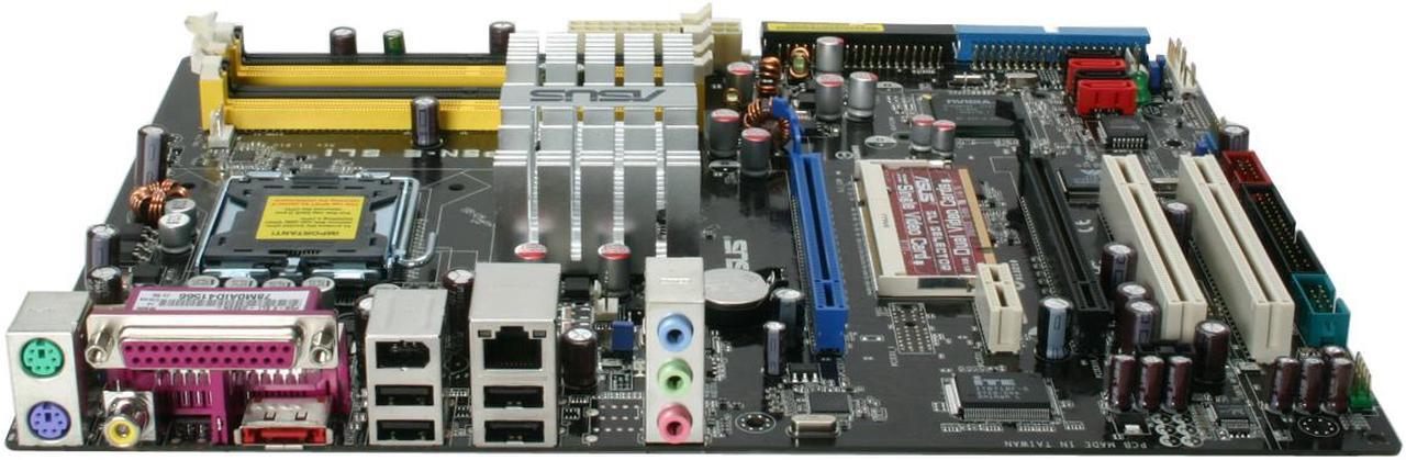 Alt view image 2 of 7 - ASUS P5N-E SLI LGA 775 NVIDIA nForce 650i SLI ATX Intel Motherboard