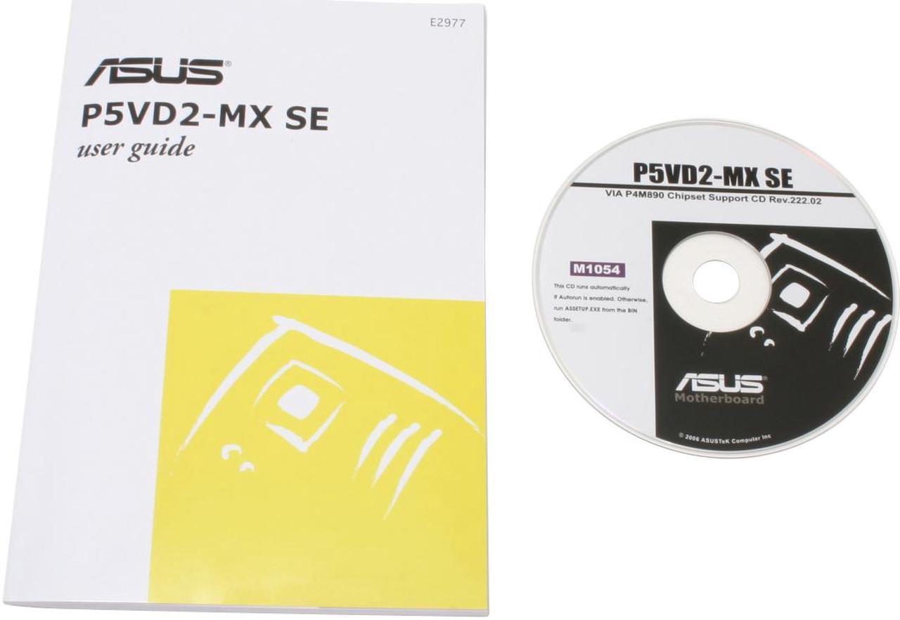 Alt view image 6 of 7 - ASUS P5VD2-MX SE LGA 775 VIA P4M890 Micro ATX Intel Motherboard