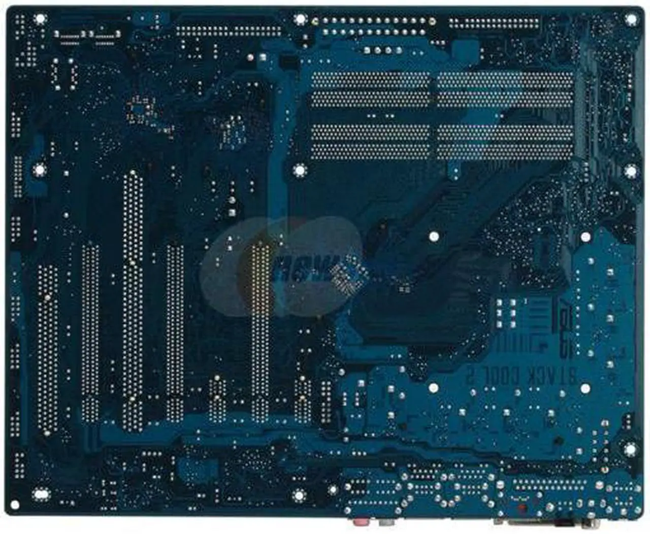 Alt view image 4 of 7 - ASUS P5NT WS ATX Server Motherboard LGA 775 NVIDIA nForce Dual PCI-E x 16 DDR2 800