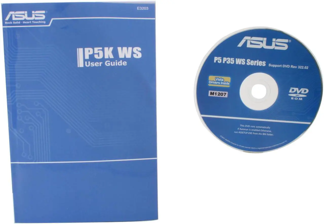 Alt view image 6 of 7 - ASUS P5K WS LGA 775 Intel P35 ATX Intel Motherboard