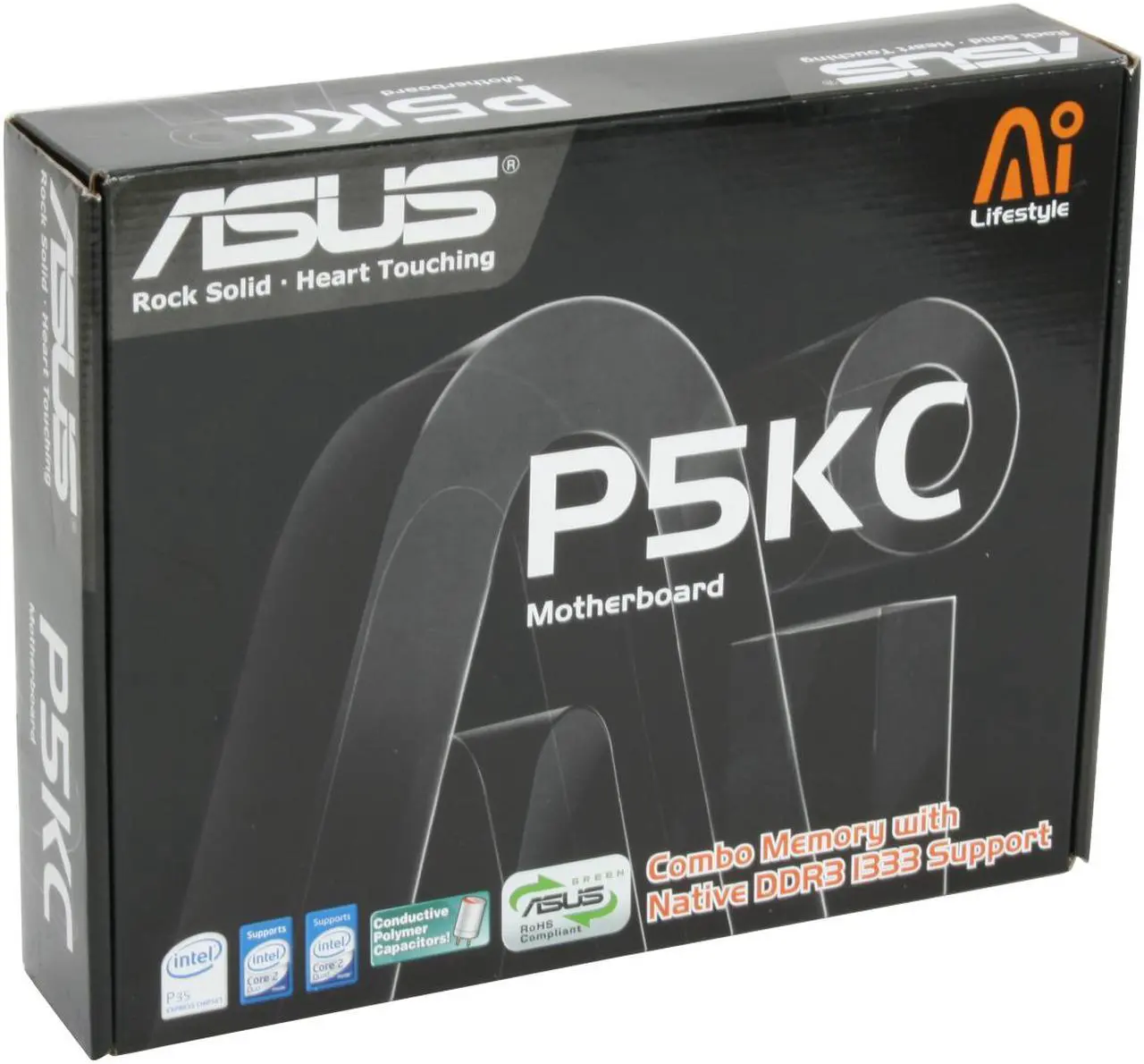 Alt view image 7 of 7 - ASUS P5KC LGA 775 Intel P35 ATX Intel Motherboard