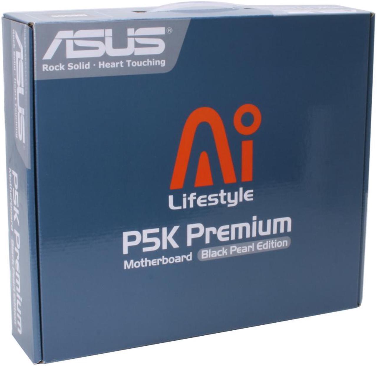 Alt view image 7 of 7 - ASUS P5K PREMIUM/WIFI-AP LGA 775 Intel P35 ATX Intel Motherboard