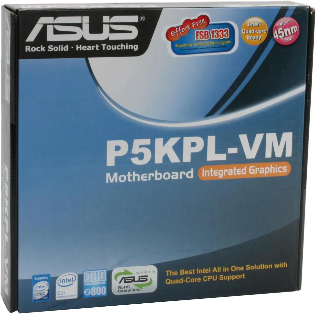 Alt view image 7 of 7 - ASUS P5KPL-VM LGA 775 Intel G31 Micro ATX Intel Motherboard