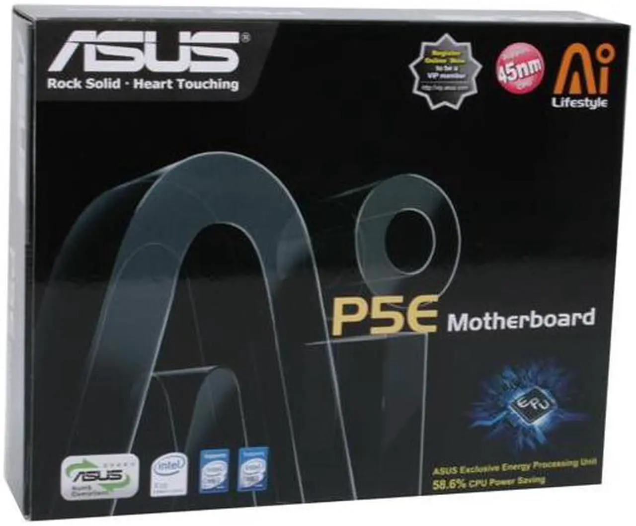 Alt view image 10 of 10 - ASUS P5E LGA 775 Intel X38 ATX Intel Motherboard