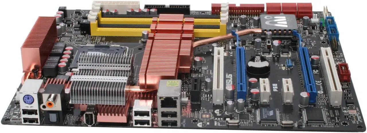 Alt view image 2 of 10 - ASUS P5E LGA 775 Intel X38 ATX Intel Motherboard