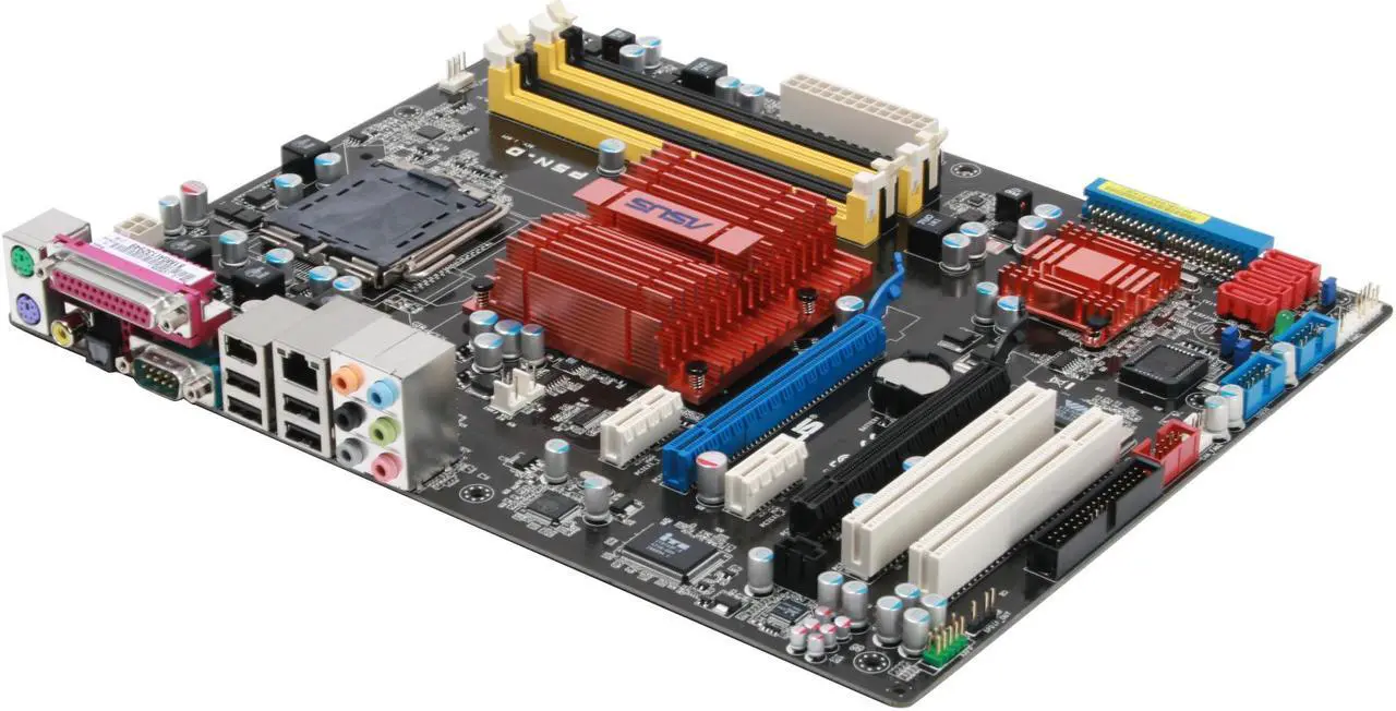 Main image of ASUS P5N-D LGA 775 NVIDIA nForce 750i SLI ATX Intel Motherboard