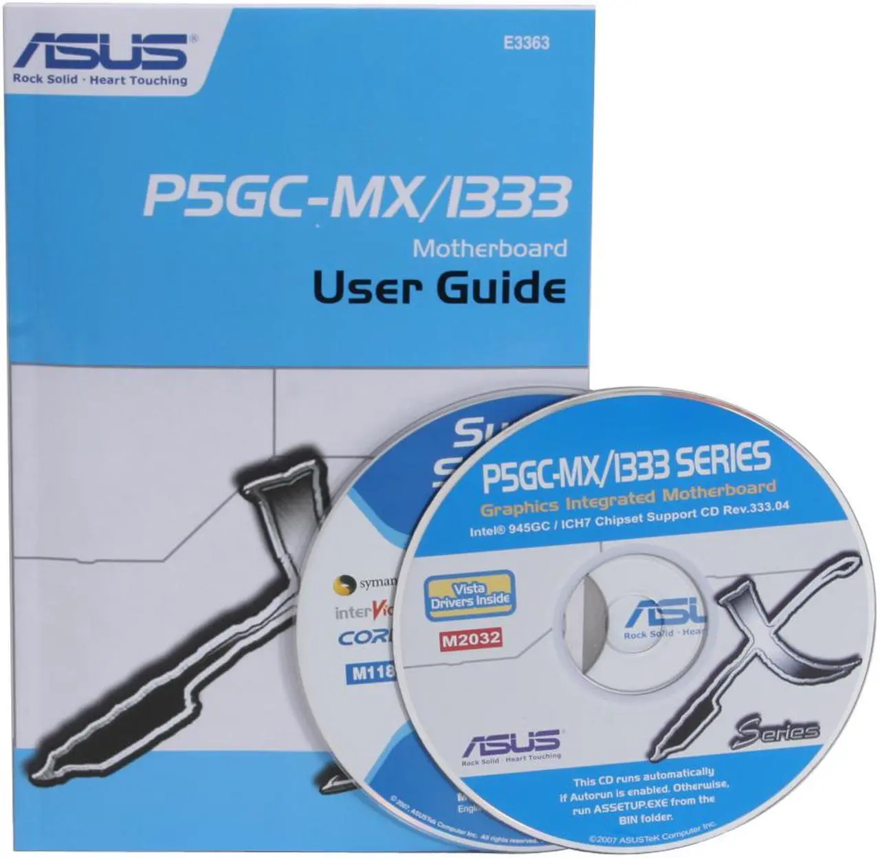 Alt view image 7 of 8 - ASUS P5GC-MX/1333 LGA 775 Intel 945GC Micro ATX Intel Motherboard
