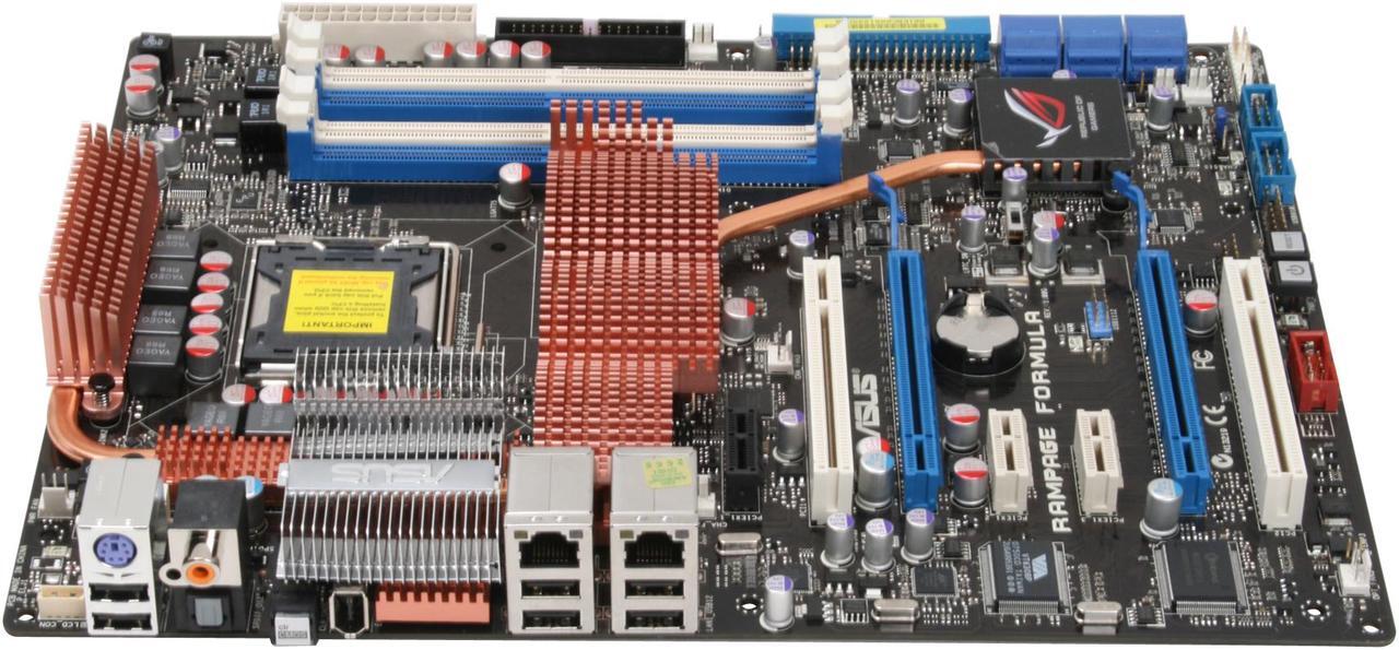 Alt view image 2 of 10 - ASUS RAMPAGE FORMULA LGA 775 Intel X48 ATX Intel Motherboard