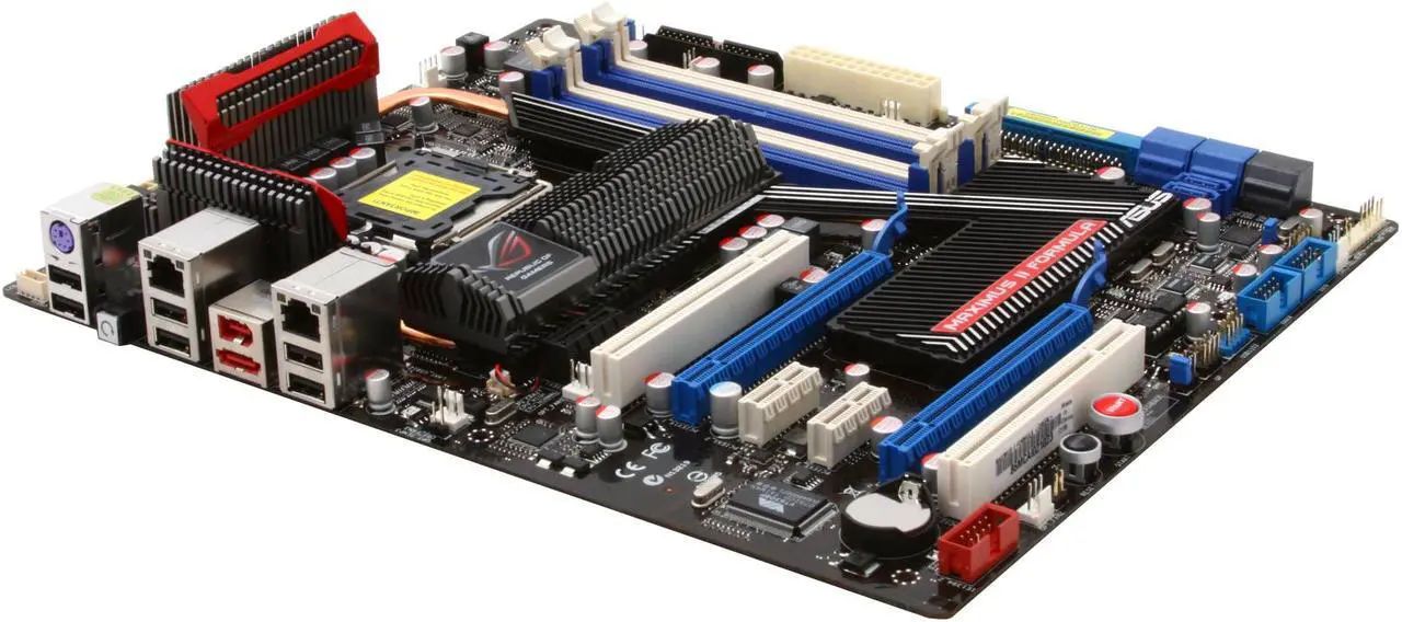 Main image of ASUS Maximus II Formula LGA 775 Intel P45 ATX Intel Motherboard