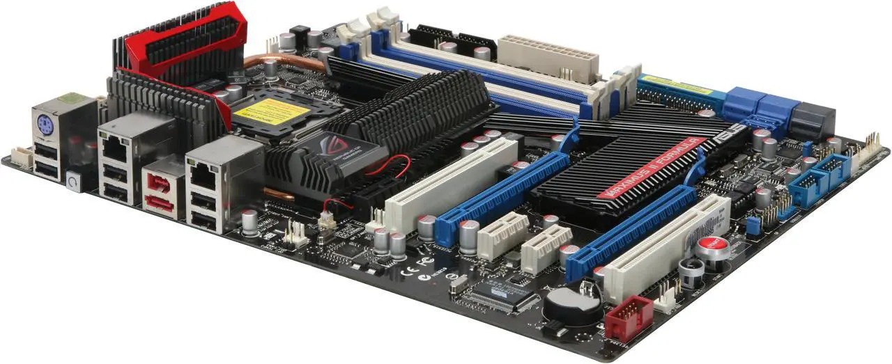 Alt view image 2 of 6 - ASUS Maximus II Formula LGA 775 Intel P45 ATX Intel Motherboard