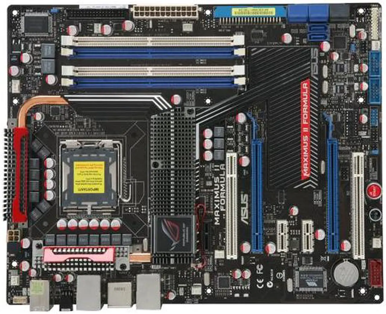Alt view image 4 of 6 - ASUS Maximus II Formula LGA 775 Intel P45 ATX Intel Motherboard