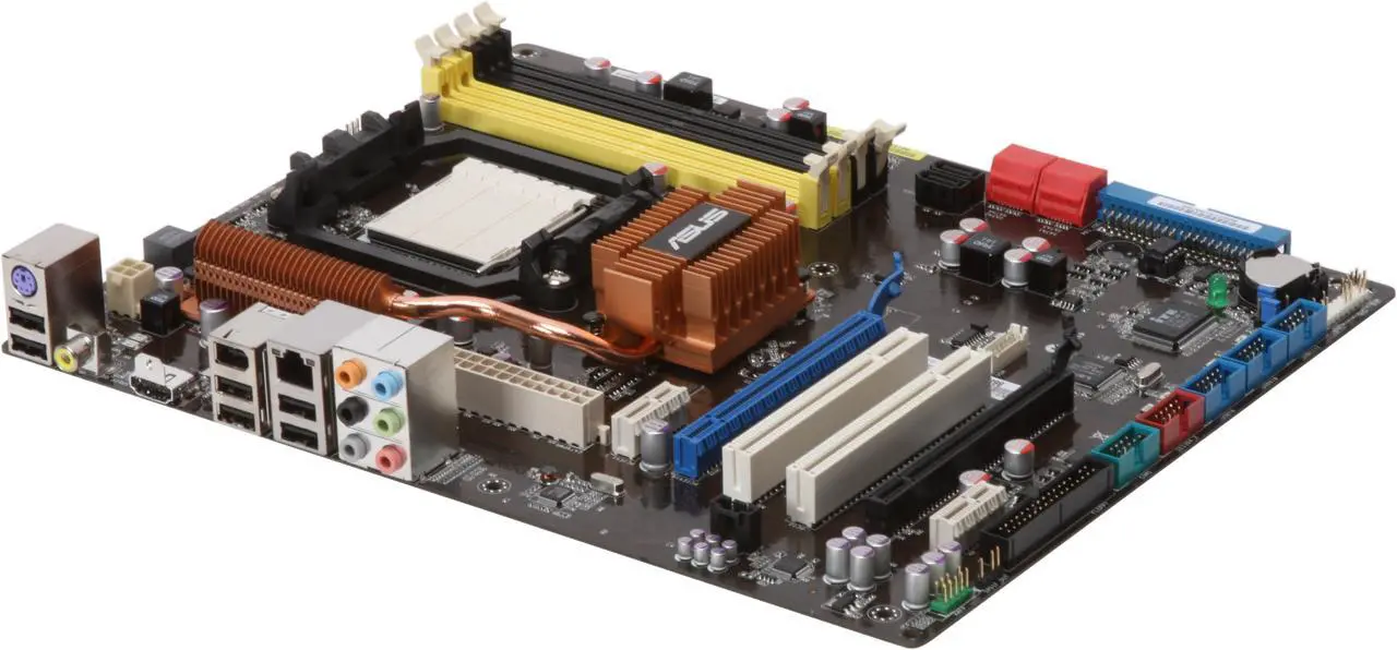 Main image of ASUS M3N72-D AM2+/AM2 NVIDIA nForce 750a SLI HDMI ATX AMD Motherboard