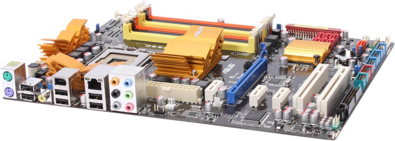 Main image of ASUS P5QC LGA 775 Intel P45 ATX Intel Motherboard